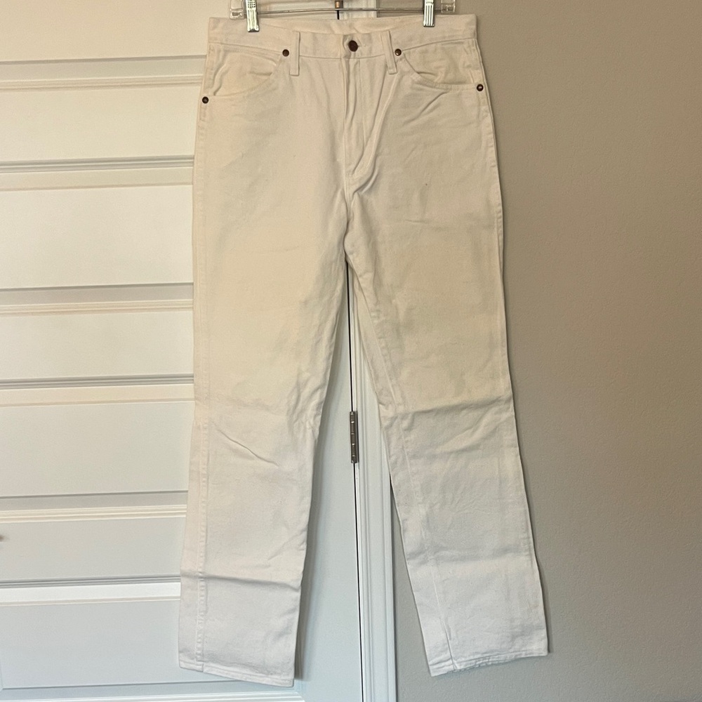 Wrangler white Straight Jeans